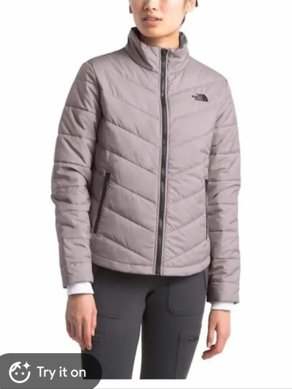 The North Face Women's Tamburello 2 Jacket in a soft ashen purple